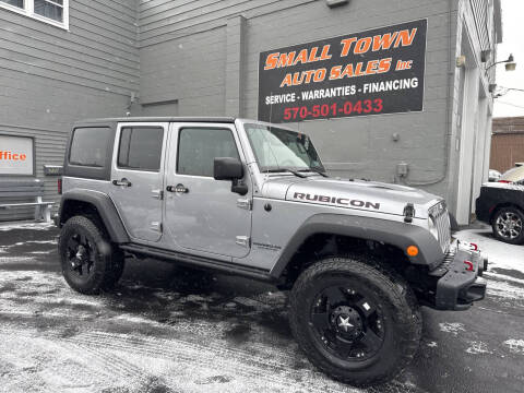 2014 Jeep Wrangler Unlimited for sale at Small Town Auto Sales Inc. in Hazleton PA