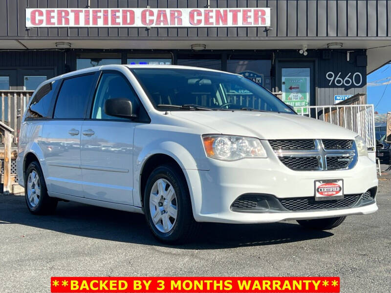 2011 Dodge Grand Caravan for sale at CERTIFIED CAR CENTER in Fairfax VA