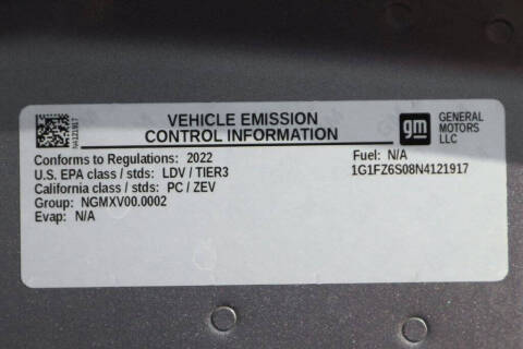 2022 Chevrolet Bolt EUV Premier