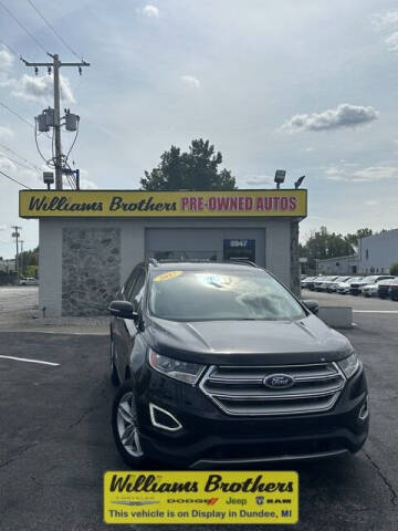 2017 Ford Edge for sale at Williams Brothers Pre-Owned Clinton in Clinton MI