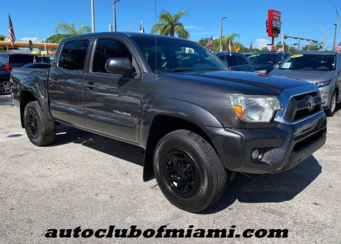 2013 Toyota Tacoma for sale at AUTO CLUB OF MIAMI, INC in Miami FL