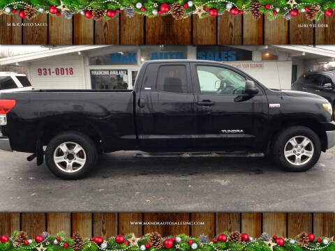 2010 Toyota Tundra for sale at M & K Auto Sales in Granite City IL