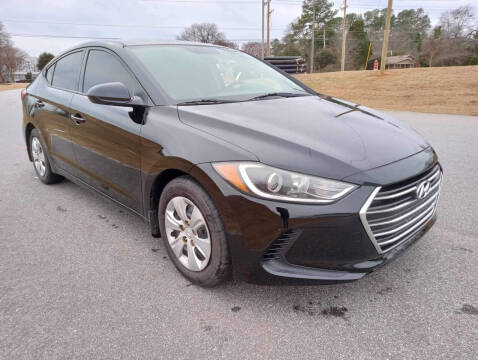 2018 Hyundai Elantra for sale at Happy Days Auto Sales in Piedmont SC