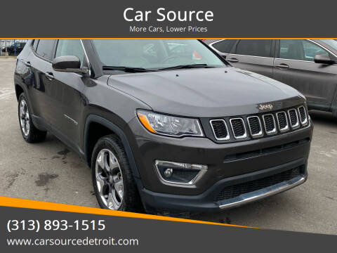 2020 Jeep Compass for sale at Car Source in Detroit MI