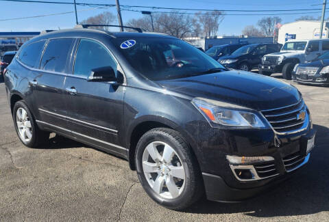 2014 Chevrolet Traverse for sale at World Class Motors in Rockford IL