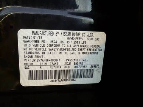 2015 Infiniti Q50 Premium