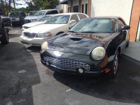 2004 Ford Thunderbird for sale at LAND & SEA BROKERS INC in Pompano Beach FL