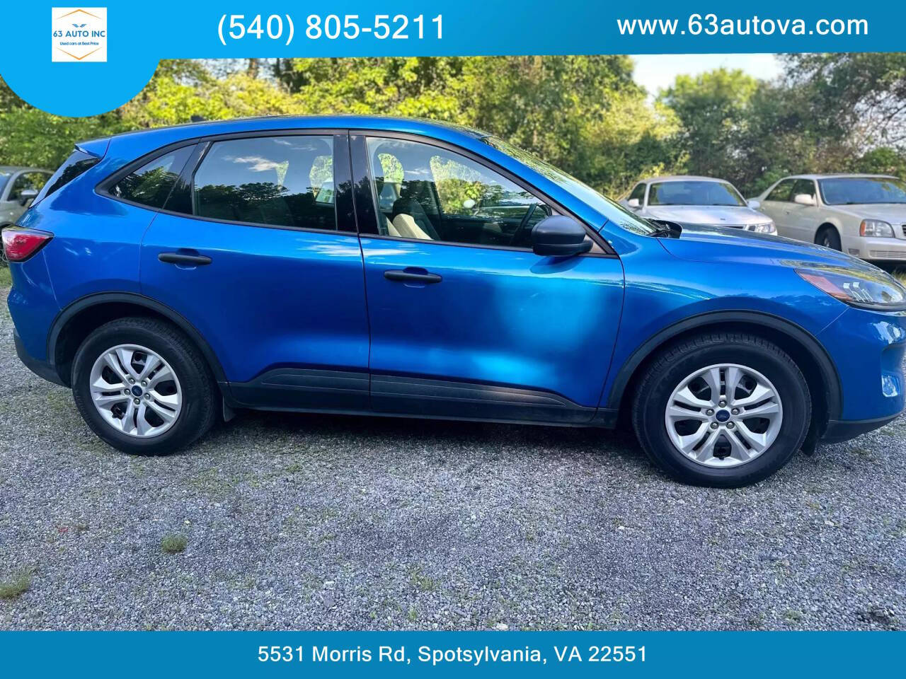 2020 Ford Escape for sale at 63 Auto Inc in Spotsylvania, VA