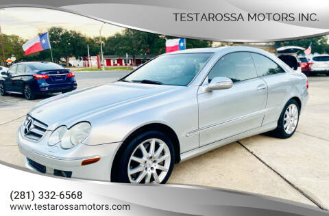 2007 Mercedes-Benz CLK for sale at Testarossa Motors Inc. in League City TX