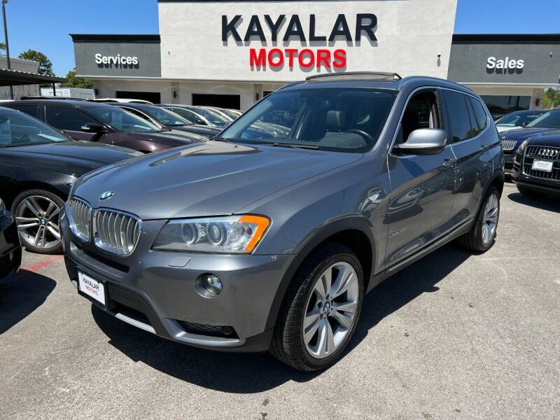 2014 BMW X3 for sale at KAYALAR MOTORS in Houston TX