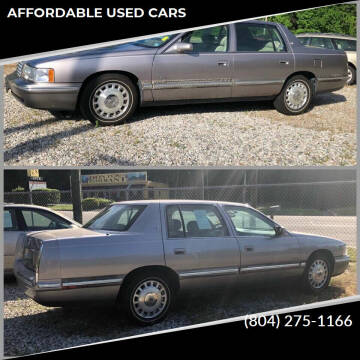 1998 Cadillac DeVille for sale at AFFORDABLE USED CARS in North Chesterfield VA