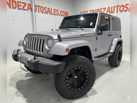 2017 Jeep Wrangler Sahara