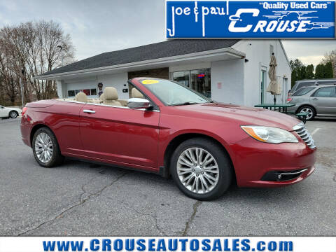 2013 Chrysler 200 for sale at Joe and Paul Crouse Inc. in Columbia PA