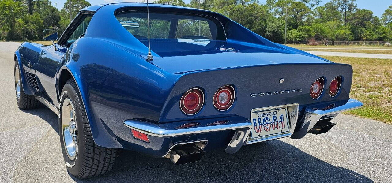 1972 Chevrolet Corvette for sale at FLORIDA CORVETTE EXCHANGE LLC in Hudson, FL