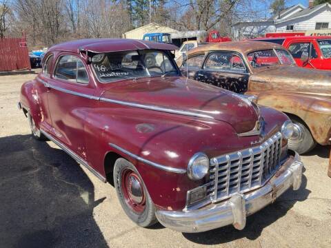 1948 Dodge 2 dr coupe for sale at Marshall Motors Classics in Jackson MI