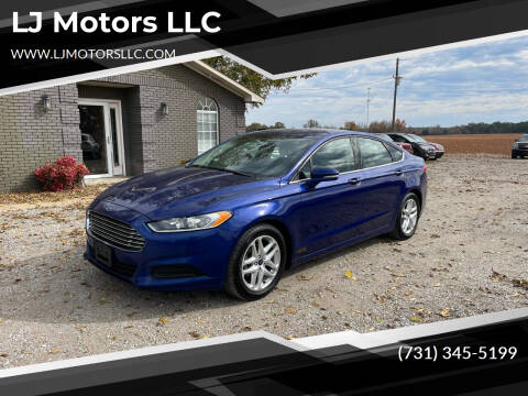 2015 Ford Fusion for sale at LJ Motors LLC in Three Way TN