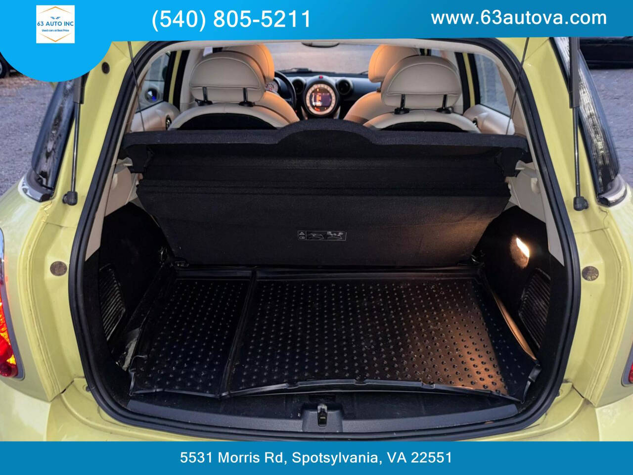 2011 MINI Cooper Countryman for sale at 63 Auto Inc in Spotsylvania, VA