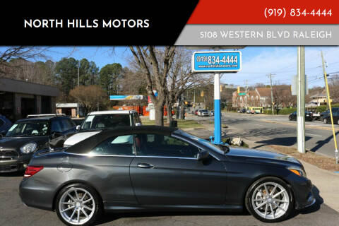2014 Mercedes-Benz E-Class for sale at NORTH HILLS MOTORS in Raleigh NC
