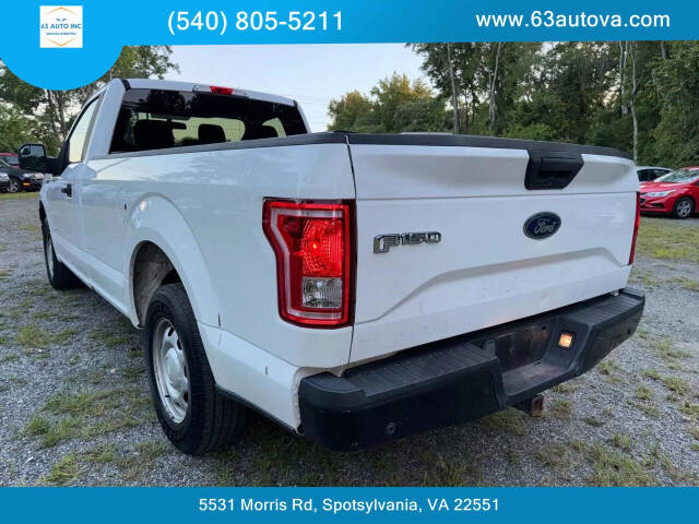 2016 Ford F-150 for sale at 63 Auto Inc in Spotsylvania, VA