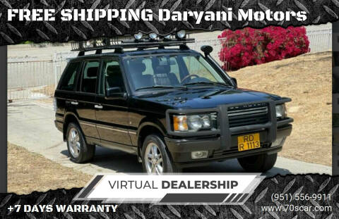 2000 Land Rover Range Rover for sale at FREE SHIPPING     Daryani Group - FREE SHIPPING Daryani Group in Riverside CA