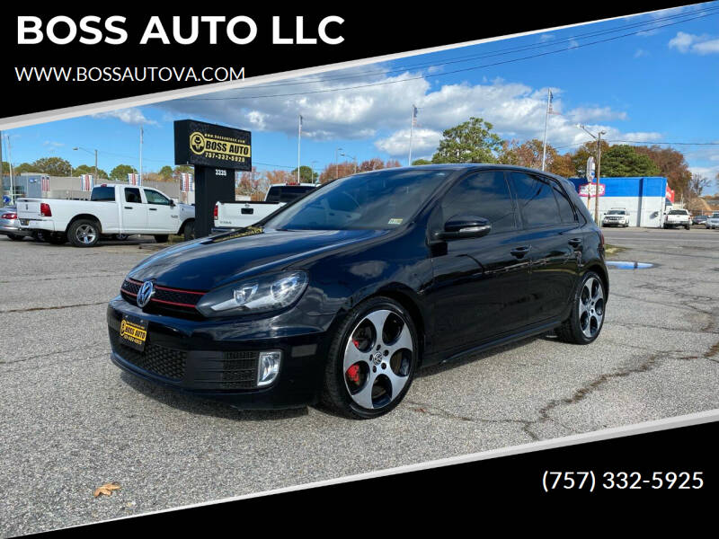 2013 Volkswagen GTI for sale at BOSS AUTO LLC in Norfolk VA