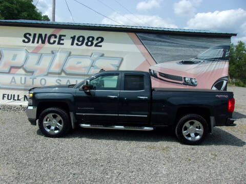 2017 Chevrolet Silverado 1500 for sale at Pyles Auto Sales in Kittanning PA
