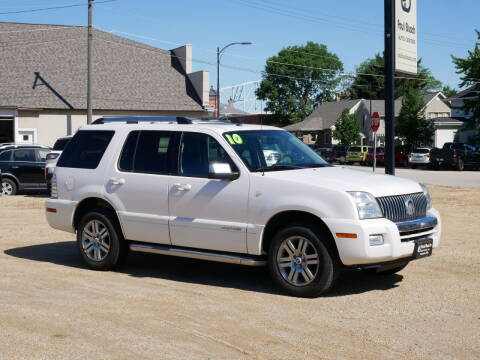 2010 Mercury Mountaineer for sale at Paul Busch Auto Center Inc in Wabasha MN