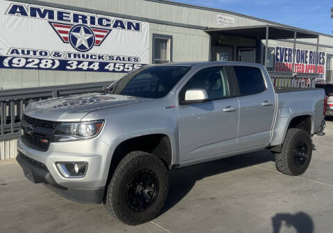 2017 Chevrolet Colorado for sale at AMERICAN AUTO & TRUCK SALES LLC in Yuma AZ