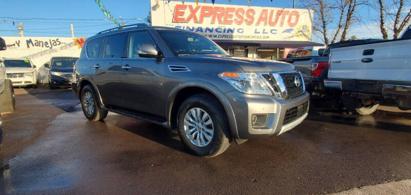 2017 Nissan Armada for sale at Express Auto Financing in Phoenix AZ