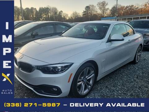 2019 BMW 4 Series for sale at Impex Auto Sales in Greensboro NC