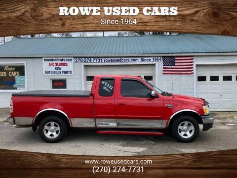 2001 Ford F-150 for sale at Rowe Used Cars in Beaver Dam KY