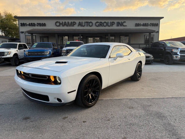 2018 Dodge Challenger for sale at Champ Auto Group Inc in Channelview, TX