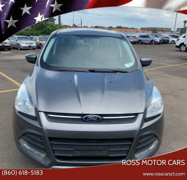 2014 Ford Escape for sale at ROSS MOTOR CARS in Torrington CT