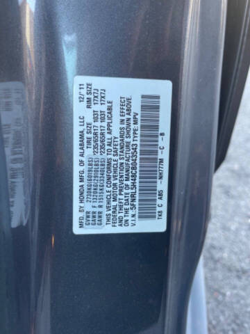 2012 Honda Odyssey EX