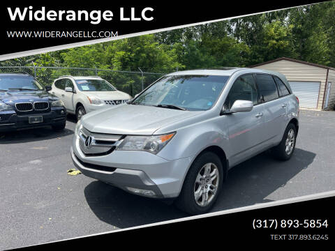 2009 Acura MDX for sale at Widerange LLC in Greenwood IN