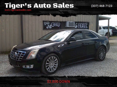 2013 Cadillac CTS for sale at Tiger's Auto Sales in Mamou LA