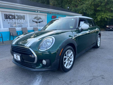 2016 MINI Clubman for sale at ICON AUTO SALES in Chesapeake VA