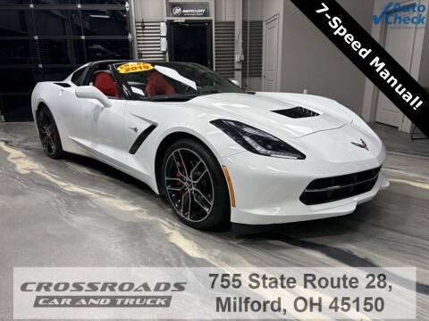2019 Chevrolet Corvette for sale at Crossroads Car & Truck in Milford OH