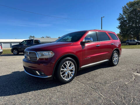 2014 Dodge Durango for sale at Carworx LLC in Dunn NC