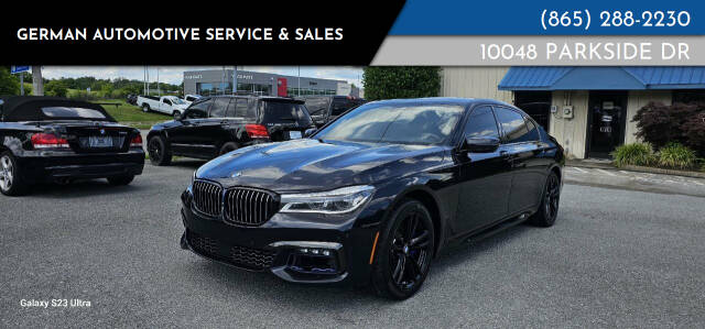 2018 BMW 7 Series for sale at German Automotive Service & Sales in Knoxville, TN