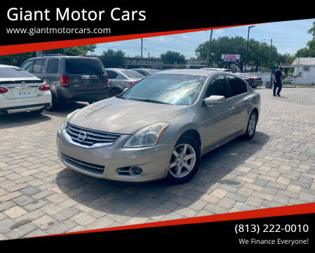 2011 Nissan Altima for sale at Giant Motor Cars in Tampa FL