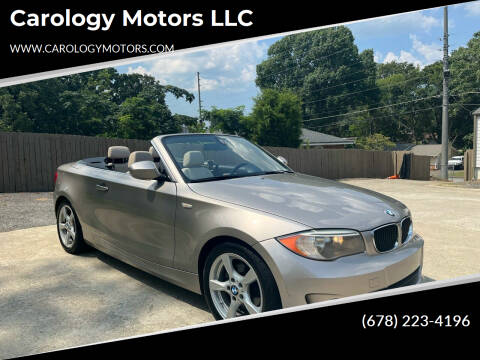 2012 BMW 1 Series for sale at Carology Motors LLC in Marietta GA