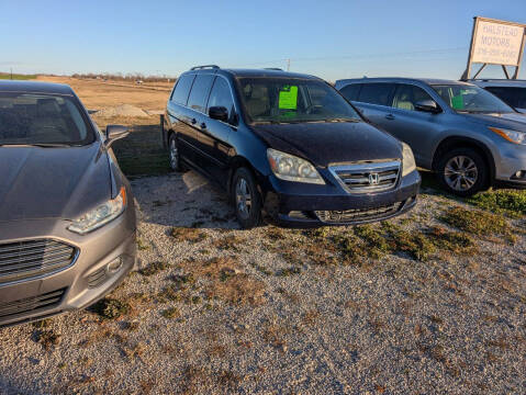 2007 Honda Odyssey for sale at Halstead Motors LLC in Halstead KS