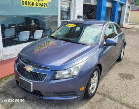 2014 Chevrolet Cruze for sale at AutoMotion Sales in Franklin OH