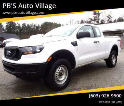 2019 Ford Ranger for sale at PB'S Auto Village in Hampton Falls NH