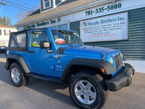 2009 Jeep Wrangler for sale at MURPHY BROTHERS INC in North Weymouth MA