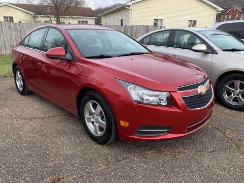 2013 Chevrolet Cruze for sale at MYERS PRE OWNED AUTOS & POWERSPORTS in Paden City WV