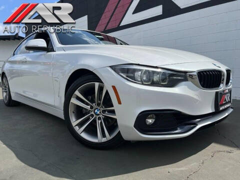 2019 BMW 4 Series for sale at Auto Republic Fullerton in Fullerton CA