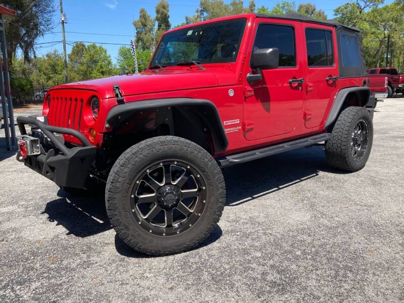 2011 Jeep Wrangler Unlimited for sale at Auto Liquidators of Tampa in Tampa FL