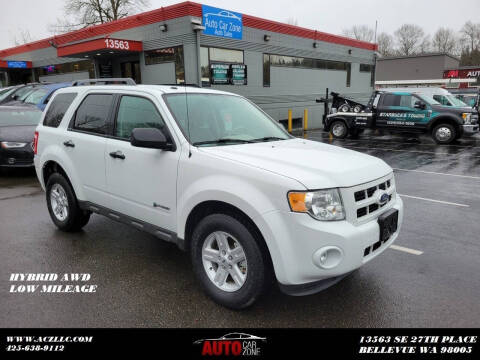 2010 Ford Escape Hybrid for sale at Auto Car Zone LLC in Bellevue WA